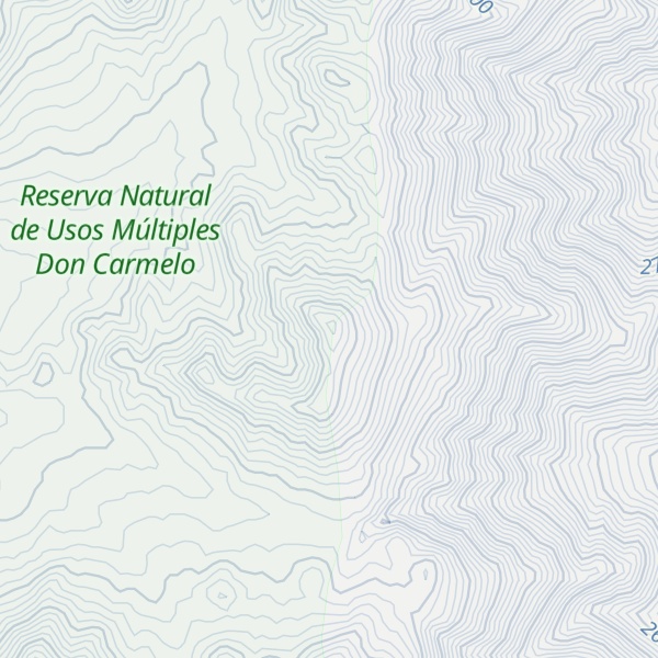 Map of De los Galgos