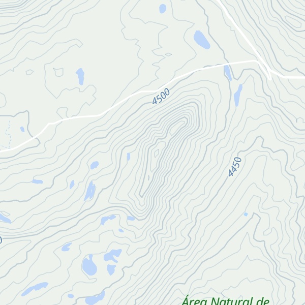 Map of Cerro Kacata