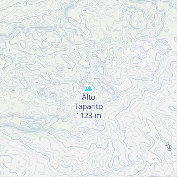 Map of Alto Taparito