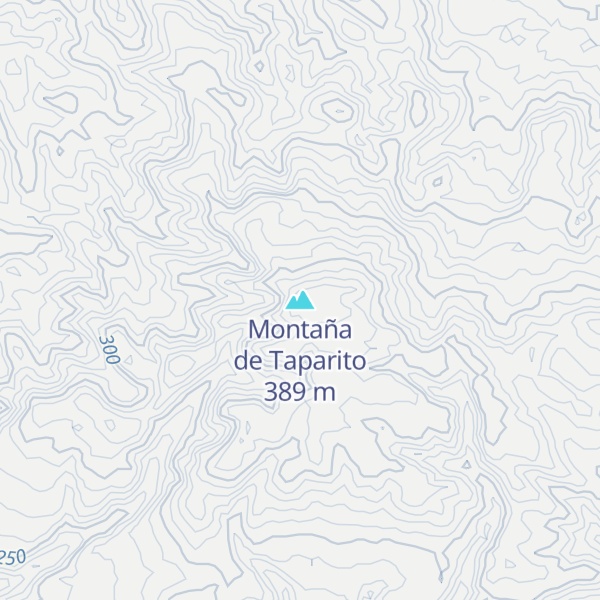 Map of Montaña de Taparito