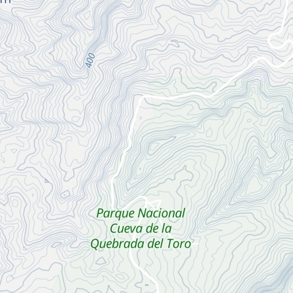 Map of Cerro La Cruz