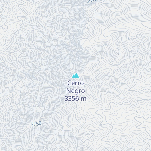 Map of Cerro Negro