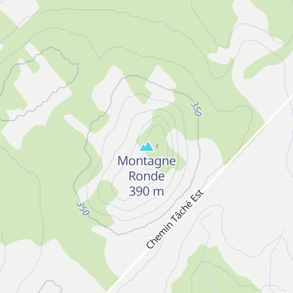 Map of Montagne Ronde