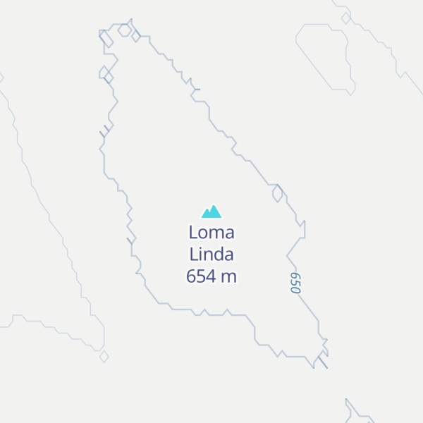 Map of Loma Linda