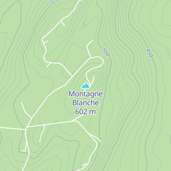 Map of Montagne Blanche
