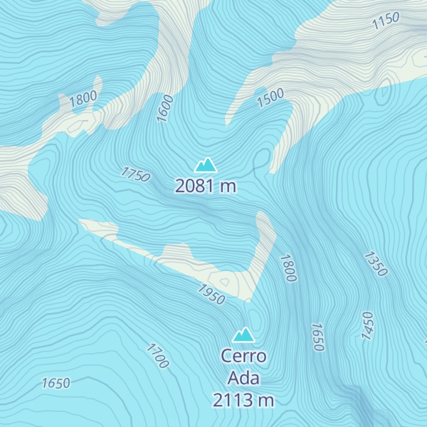 Map of Pico Frances