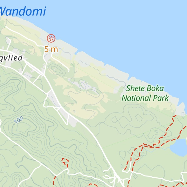 Map of Seru Braun
