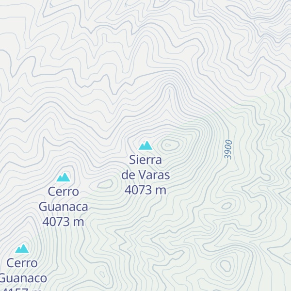 Map of Sierra de Varas