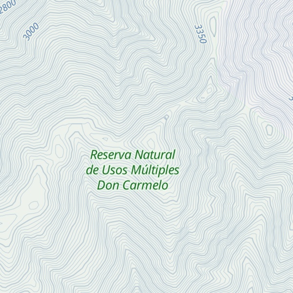 Map of Piedras Coloradas
