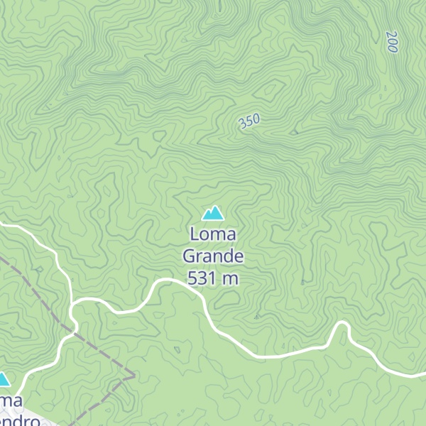 Map of Loma Grande