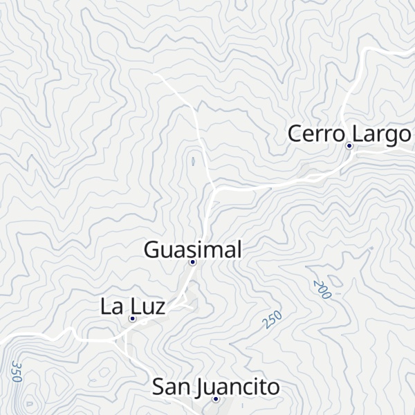 Map of Cerro Largo