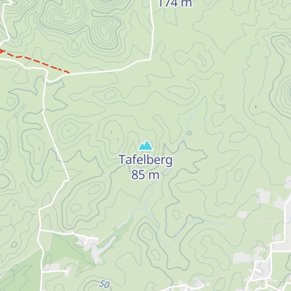 Map of Tafelberg
