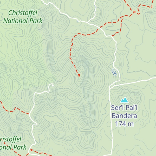 Map of Sint-Christoffelberg