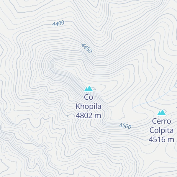 Map of Co Khopila