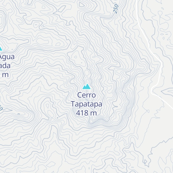 Map of Cerro Tapatapa