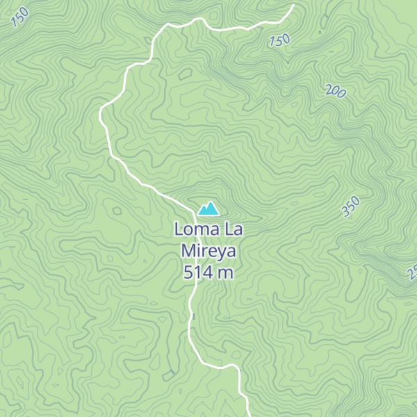 Map of Loma La Mireya