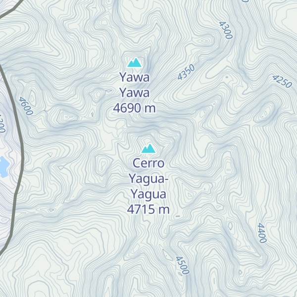 Map of Cerro Yagua-Yagua