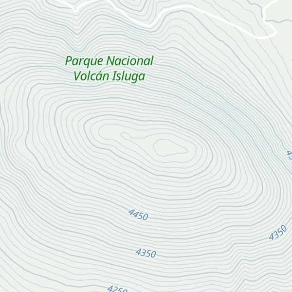 Map of Cerro Socora