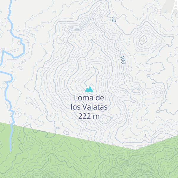 Map of Loma de los Valatas