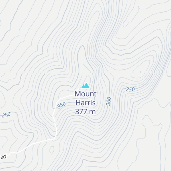 Map of Mount Harris