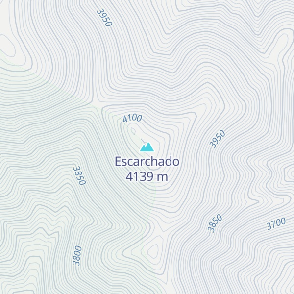 Map of Escarchado