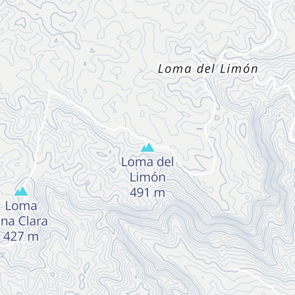 Map of Loma del Limón