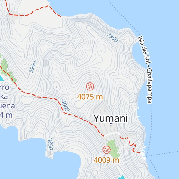 Map of Cerro Palla Khasa
