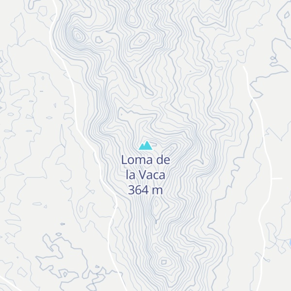 Map of Loma de la Vaca