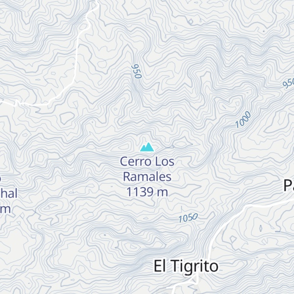 Map of Cerro Los Ramales