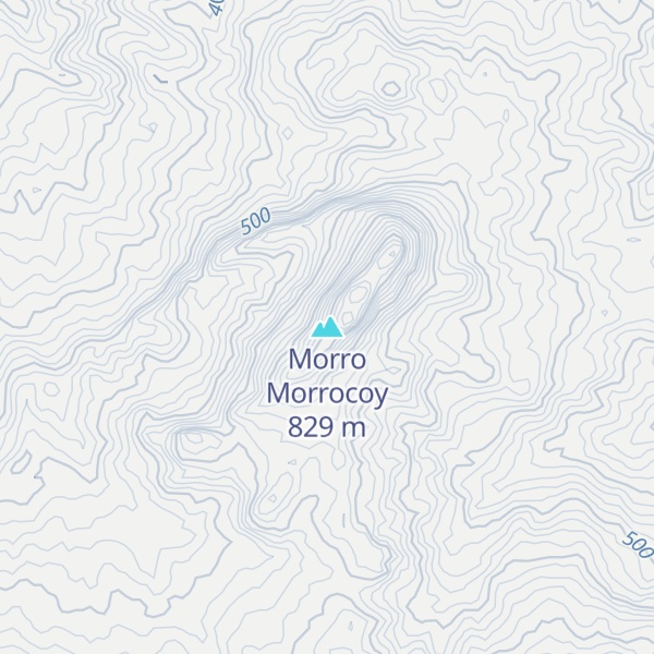 Map of Morro Morrocoy