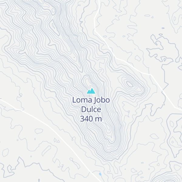 Map of Loma Jobo Dulce