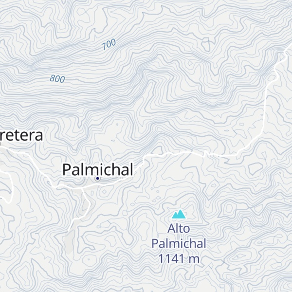 Map of Alto La Trinidad