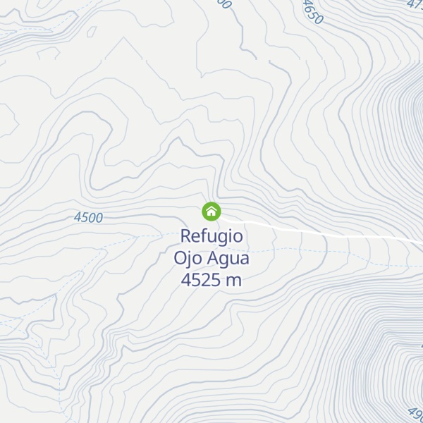 Map of Refugio Ojo Agua