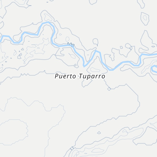 Map of Puerto Río Tuparro