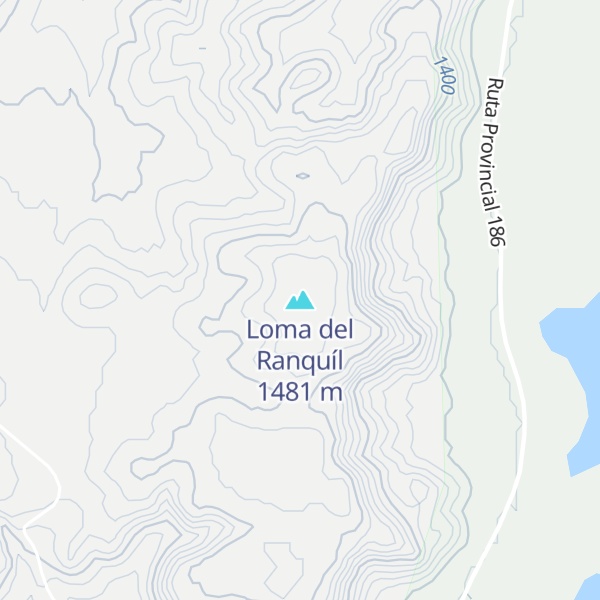 Map of Loma del Ranquíl