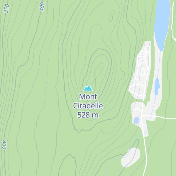 Map of Mont Citadelle