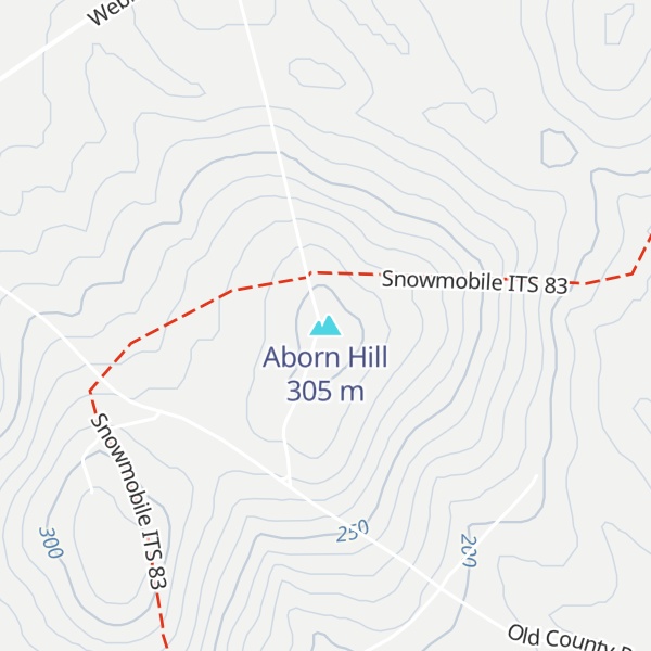 Map of Aborn Hill