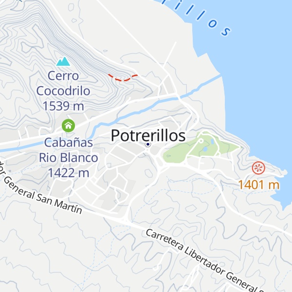 Map of Cabañas Soledad