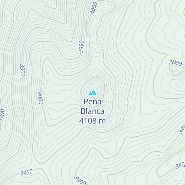 Map of Peña Blanca