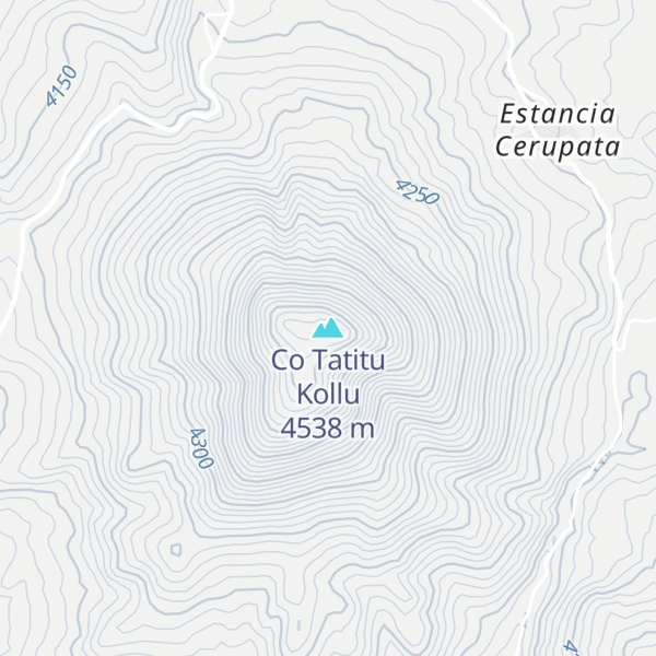 Map of Co Tatitu Kollu