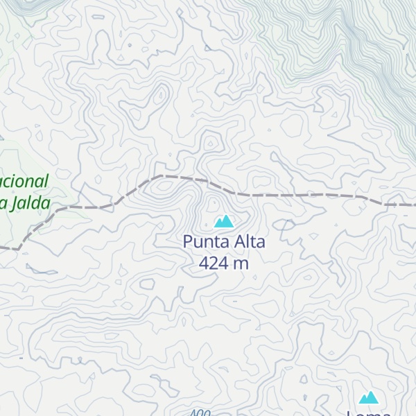 Map of Loma Hoyo del Ñame