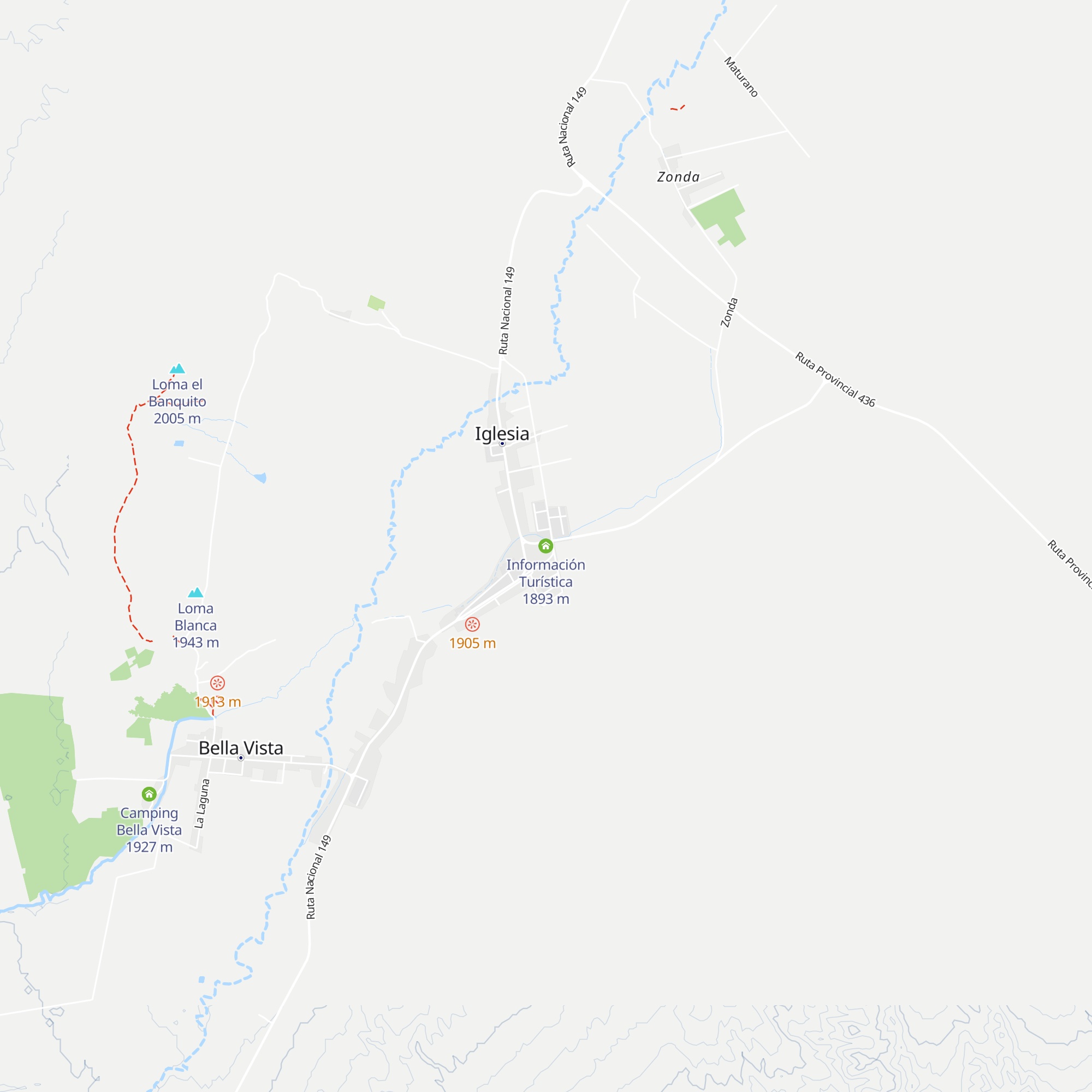 Información Turística map