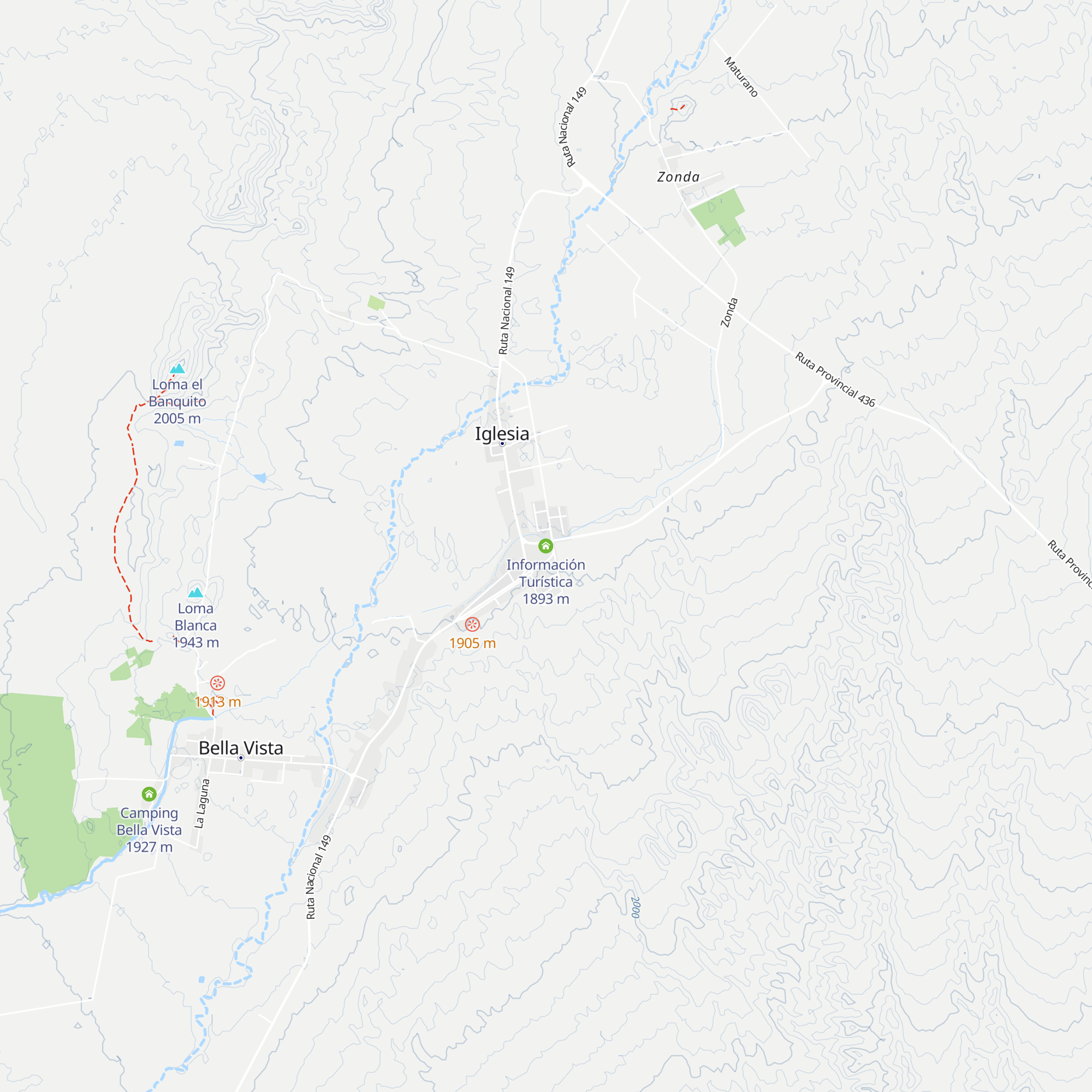 Información Turística map