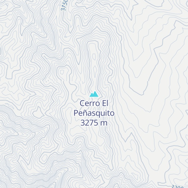 Map of Cerro El Peñasquito