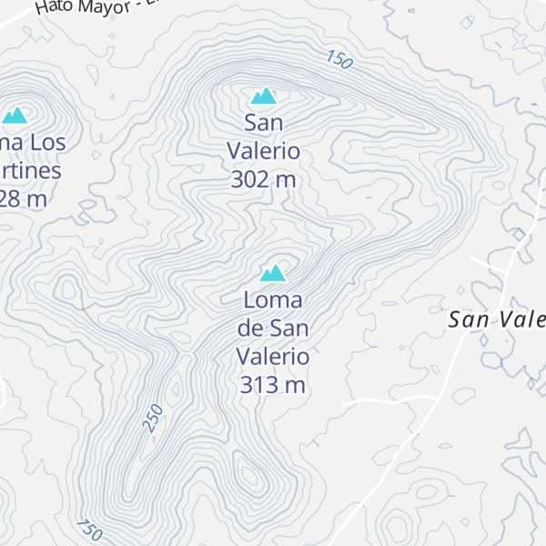 Map of Loma de San Valerio