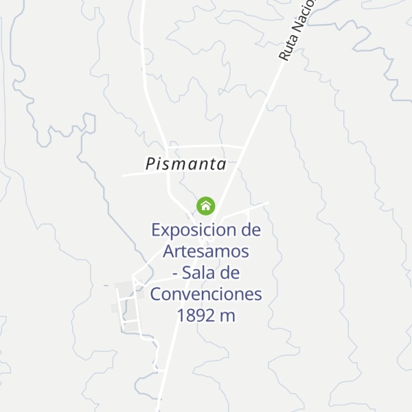 Map of Exposicion de Artesamos - Sala de Convenciones