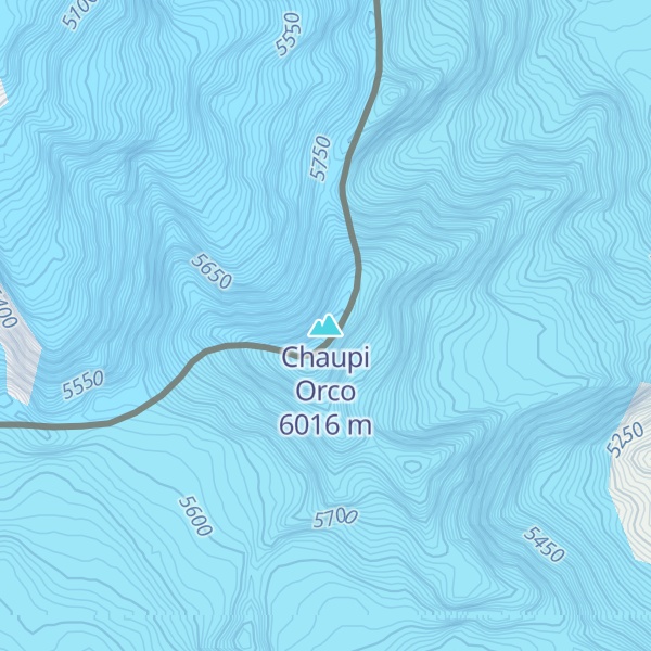 Map of Chaupi Orco