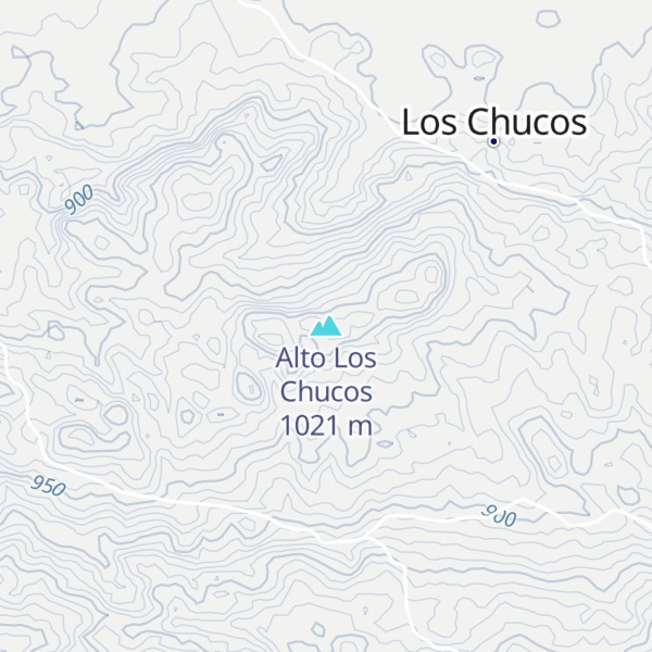 Map of Alto Los Chucos