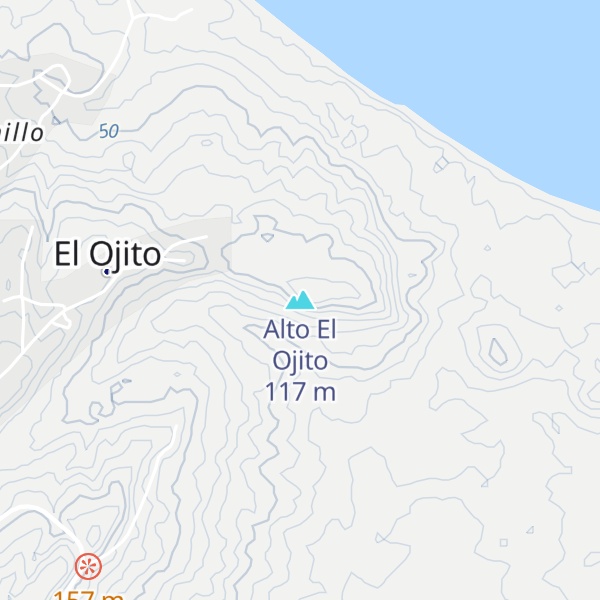 Map of Alto El Ojito