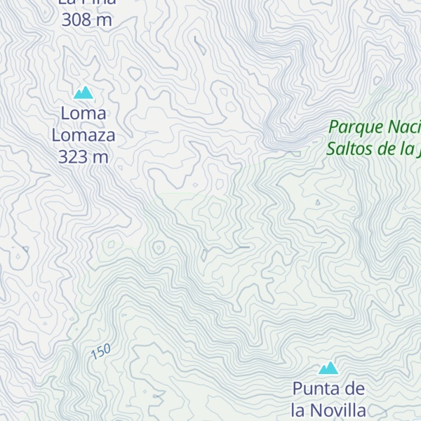 Map of Loma la Novilla